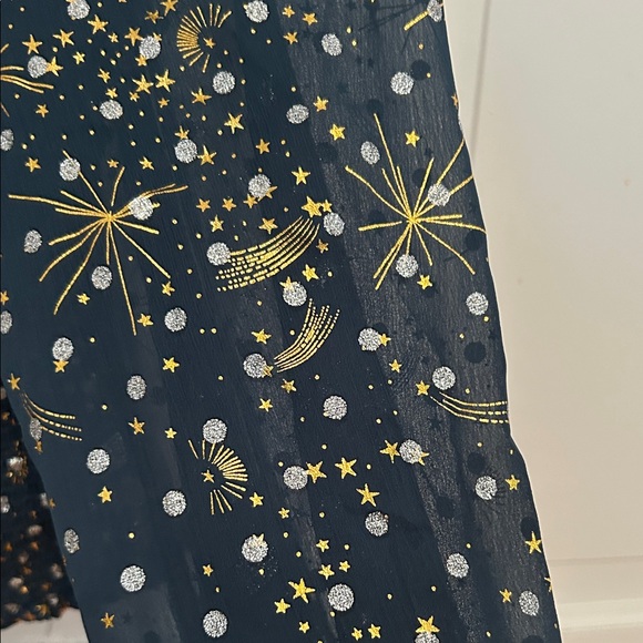 dark green and Gold Women's Top - Picture 5 of 7